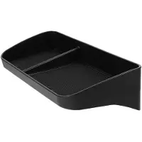 Sonstiges Auto Organizer Mittelkonsole Aufbewahrungsbox Mattschwarz Hitzebeständig Rutschfest 24,8 x 11,5 x 6,5 cm