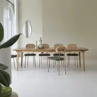 Tikamoon Clara - Ausziehtisch aus massiver Eiche 6–12 Pers.