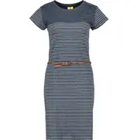 Alife & Kickin Jerseykleid , Damen, Gr. S, Normalgrößen, blau (marine), 60% Baumwolle, 40% Polyester, Kleider Jerseykleid
