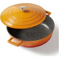 Stoneline Cocotte Bräter 28 cm 4,2 l | mit Deckel