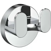Emco round C Doppelhaken, Durchmesser 50mm, 437500102, Farbe: Chrom