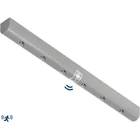 Macleans LED Lichtleiste mit Bewegungsmelder 5xAAA Batterie Kaltweiß Schrank Beleuchtung