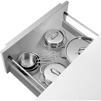 WMF 7115006243, Rund, Allzweckpfanne, Schwarz, Edelstahl, Edelstahl, 0,9 l, Keramik, Elektro, Gas, Halogen, Induktion