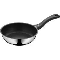 WMF Bratpfanne "Devil" Cromargan Edelstahl Rostfrei 18/10 1 tlg. TransTherm-Allherdboden, für alle Herdarten geeignet, Induktion