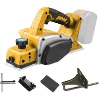 OEM Elektrischer Handhobel, bürstenloser Motor, variable Geschwindigkeit, GELB