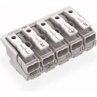 Wago 294-8015 Leuchtenanschlussklemme,Drücker extern,für Linect,weiß 2948015 - 250 Stück