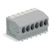 Wago 805-359 Leiterplattenklemme,Drücker,1,5 mm2,grau 805359 - 35 Stück