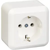 ELSO Schneider Electric 385004 AP-Steckdose 16A Contura reinweiß 1 St.