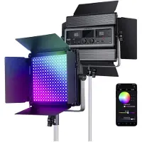 Neewer Flächenleuchte RGB1200 LED Videoleuchte