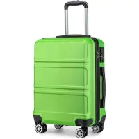 Sonstiges Hartschalenkoffer Trolley L 65cm Apfelgrün ABS 61 Liter TSA Schloss 4 Rollen