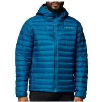 Columbia Men's Corelite Down Hooded Jacket phoenix blue (442) S