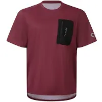 Straede - Aexplore Gravel Shirt - Radtrikot Gr L rot