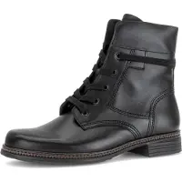 Gabor Damenschuhe Schnürstiefel Schwarz Freizeit