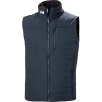 Helly Hansen für Herren. 30377 Isolierweste Crew Insulator marineblau (4XL), Lässig, Polyester
