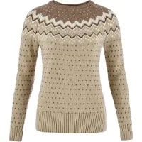 Fjällräven övik Knit Sweater W fossil-suede brown (118-244) XXS