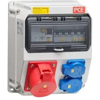 ABN SY16Z Steckdosenkombi Einbausatz 1xCEE 32A,2xSCHUKO für SL135A