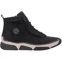 Rieker Damen Stiefeletten 45912-00 Schwarz Gr. 37
