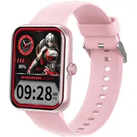 Hasbro Transformers Kinder Smartwatch Telefonuhr Sport Fitness für Kinder, Rosa
