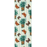Queence Vinyltapete "Aisha", braun, B:0,9m L:2,5m, Vinyl, Tapeten, Vinyltapete, 90x250cm, selbstklebend, kinderleichte Anbringung,, Sticker