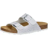Lico Pantolette "Pantolette Bioline Platino", Damen, Gr. 37, weiß, Synthetik, Schuhe Pantolette