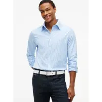 Tommy Hilfiger Ledergürtel "ADAN 3.5 cm breit EXT" Metalllogopatch, Einfachdornschnalle