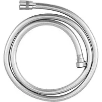 Markenlos Duschschlauch 3 Meter - Glattes PVC, Knickfrei