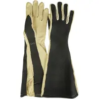 Dehn 785811 Störlichtbogengeprüfte Schutzhandschuhe mit verlängerter Stulpe Größe 11, Unisex APG 11 L APG11L