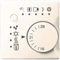 Siemens UP 237K11 Raumtemperaturregler, titanweiß 5WG12372KB11 UP237K11