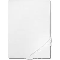 CloudComfort Basic Spannbettlaken Jersey-Stretch weiß 90 x 190 - 100 x 200 cm