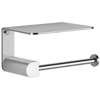 Gessi Rilievo, Toilettenpapierrollenhalter mit Deckel, Wandmontage, 59449031, Farbe: Chrom