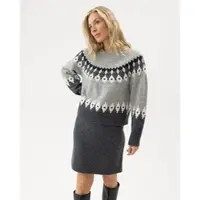 Holebrook Betty Short Skirt dark grey mel. (970) M