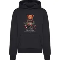 Mister tee Keep On Pushing Bear Kapuzenpullover
