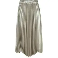 Basler Langer Plissee-Rock beige