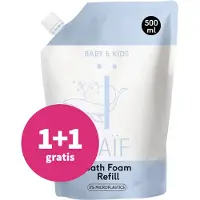 Naif Baby & Kids Bath Foam entspannender Badeschaum Ersatzfüllung 500 ml