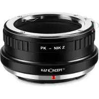 K&F Concept Lens Adapter Pentax K Nikon Z
