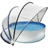 Miganeo Deluxe Cabrio Dome für Pools bis 366x132 cm | 240 cm hoch