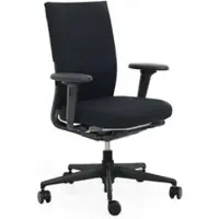 Vitra Bürodrehstuhl ID Soft Black Special schwarz, Designer Antonio Citterio, 70x90-108x52-76 cm