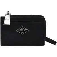 Markenlos Damen-Portemonnaie als Kartenetui, Schwarz 0098, Einheitsgröße