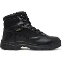 SKECHERS Herren Wascana Benen Boots, Black Leather W Textile, 42 EU