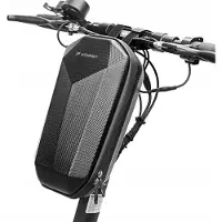 Wozinsky Wasserdichte Lenkertasche für Roller 4L Schwarz