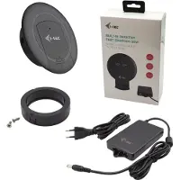 ITEC i-tec Built-in Desktop Fast Charger, USB-C PD 3.0 + 3x USB 3.0 QC3.0, 96 W, Drinnen, AC, 12 V, Schwarz
