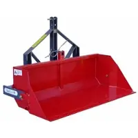 Geotech Heckschaufel für Traktor von 180 cm - Schwere Baureihe - Tragfähigkeit 700Kg