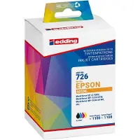 Edding schwarz cyan magenta gelb Druckerpatronen kompatibel zu Epson 405XL T05H - Kompatibel - Tintenpatrone