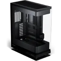 Phanteks Evolv X2, Midi Tower, PC, Schwarz, ATX, EATX, micro ATX, Mini-ITX, Acrylnitril-Butadien-Styrol (ABS), Aluminium, Stahl, Gehärtetes Glas, Gaming