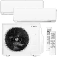 Bosch Multisplit Klimaanlage Set | Climate 7000 M E | 2,5 kW + 3,4 kW