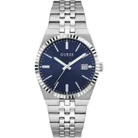 GUESS Nur Zeit Klassisch Silber Kollektion - mann