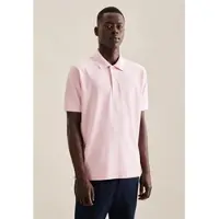 Seidensticker Poloshirt , Herren, Gr. M, pink, 100% Baumwolle, unifarben, regular fit, Shirts Poloshirt, Polo Uni