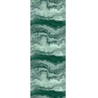 Queence Vinyltapete "Shiy", grün, B:0,9m L:2,5m, Vinyl, Tapeten, Vinyltapete, 90x250cm, selbstklebend, kinderleichte Anbringung,, Sticker