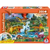 Schmidt Spiele 56535 Faszinierende Urzeitriesen Kinderpuzzle, 200 Teile, 200 Stück(e), 8 Jahr(e)