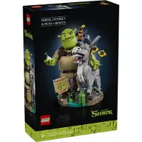 LEGO Shrek 72423 Shrek, Esel und Der Gestiefelte Kater